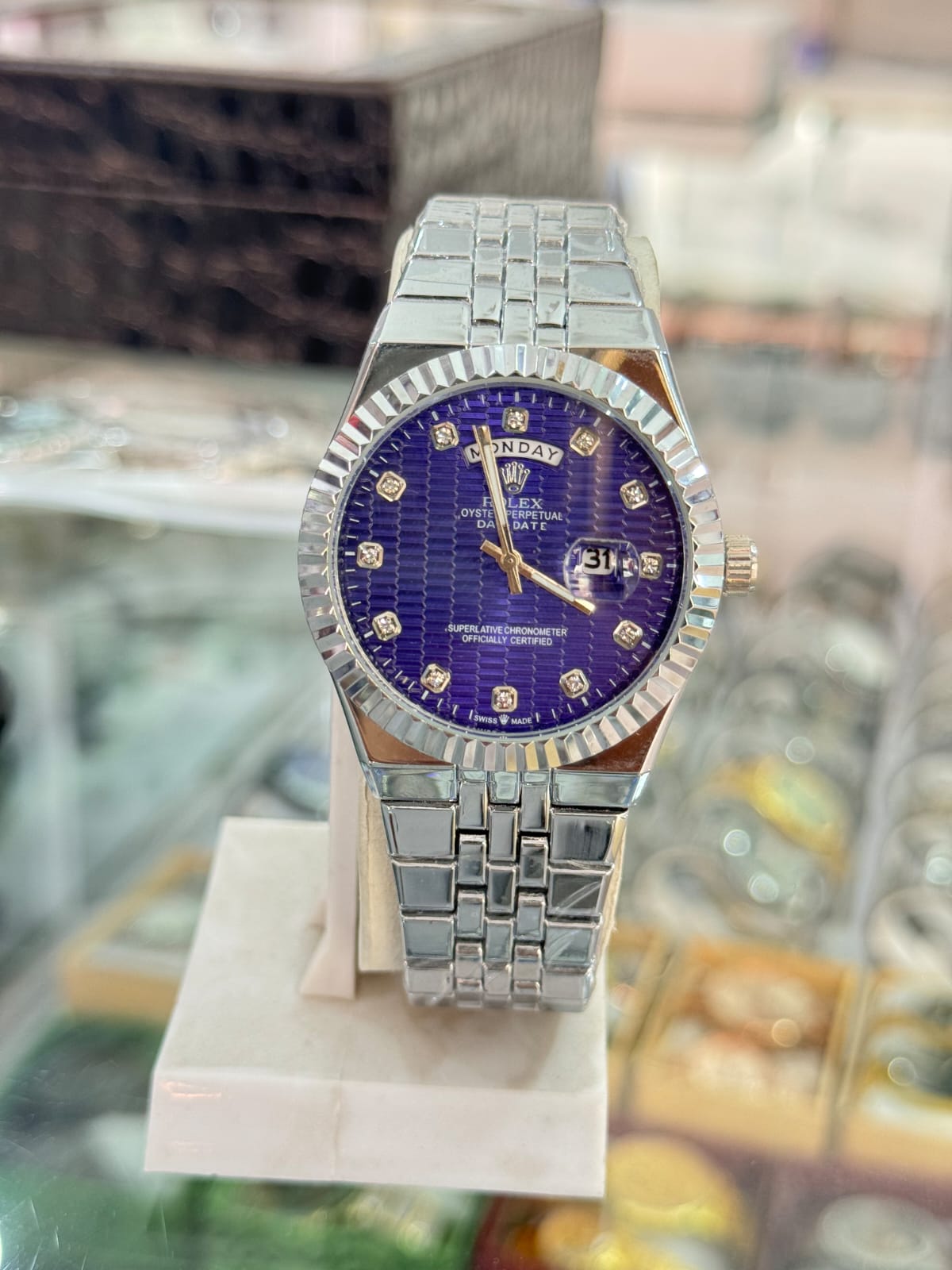 Blue Regent Day-Date